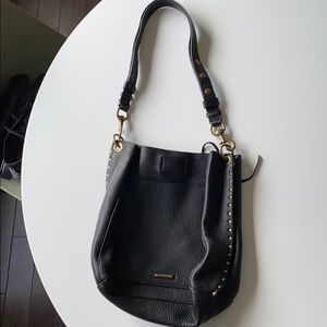 Rebekah Minkoff Leather Darren Shoulder Purse Bag